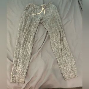 Garage size small salt and pepper sweatpant joggers